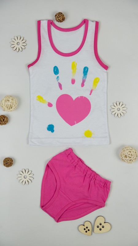 Комплект для дівчинки майка + труси 204Н